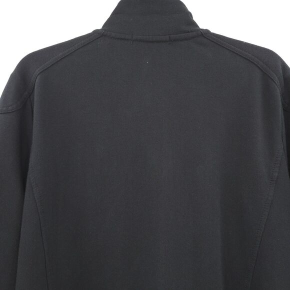 Lauren Ralph Lauren womens black knit shaket jacket Size 2X Field Military brass - Picture 11 of 12